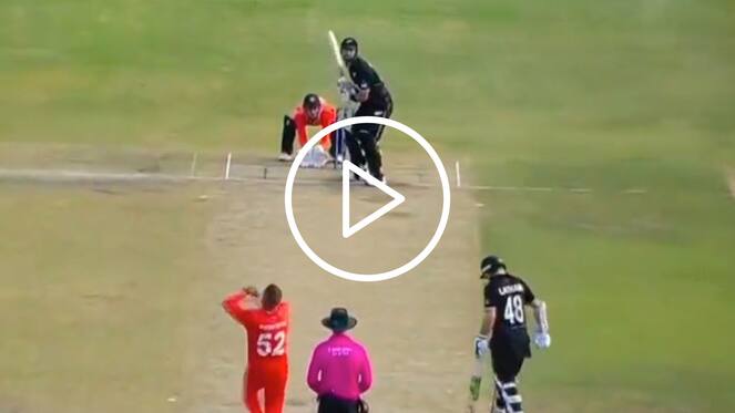 [Watch] Daryl Mitchell Goes Downtown; Smacks A Monstrous Six Against van der Merwe